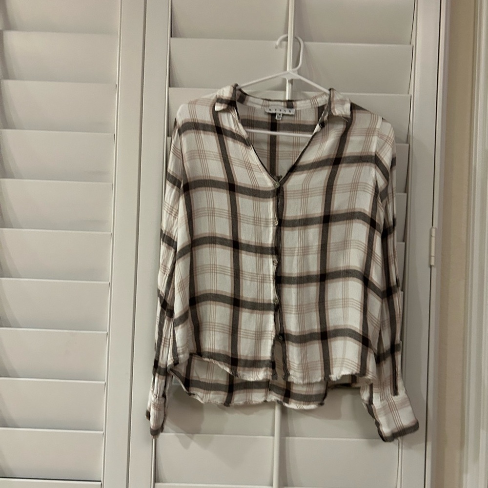 HYFVE Checkered Button-Up Shirt